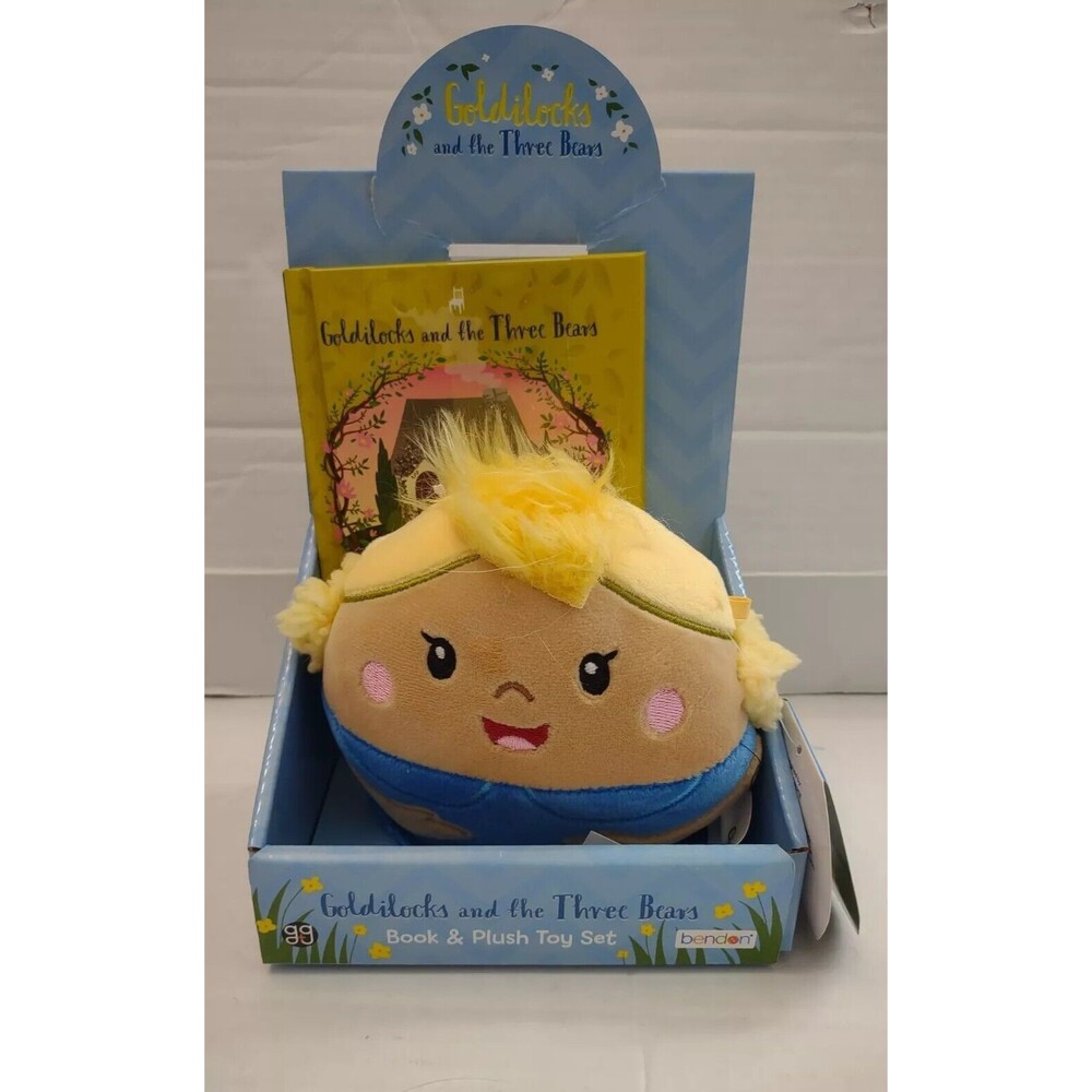 Bendon Goldilocks And The Three Bears Book And Plush Toy Set